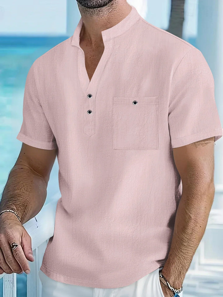 Edric - Camisa de verano texturizada