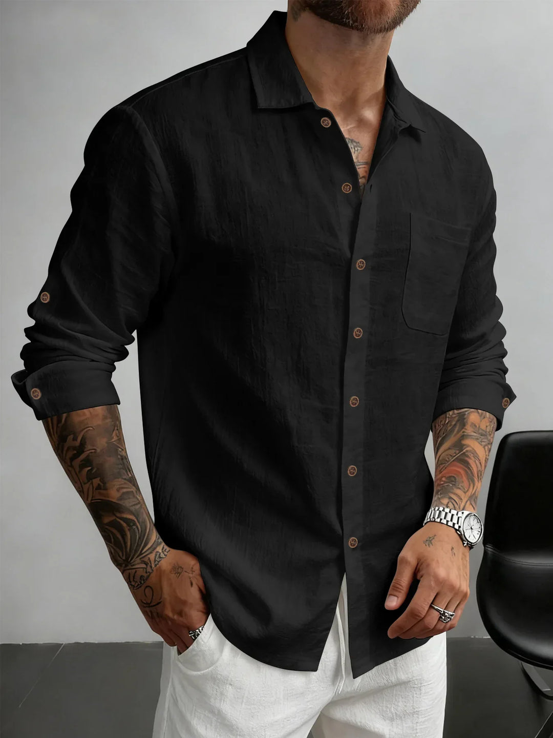 Clayton - Camisa de verano transpirable