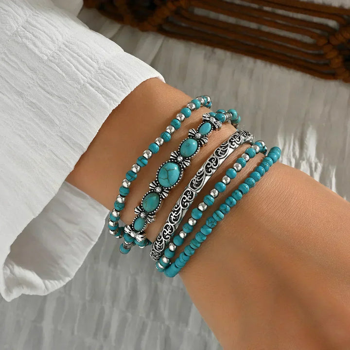 Veranisse - Conjunto de pulseras bohemias elegantes