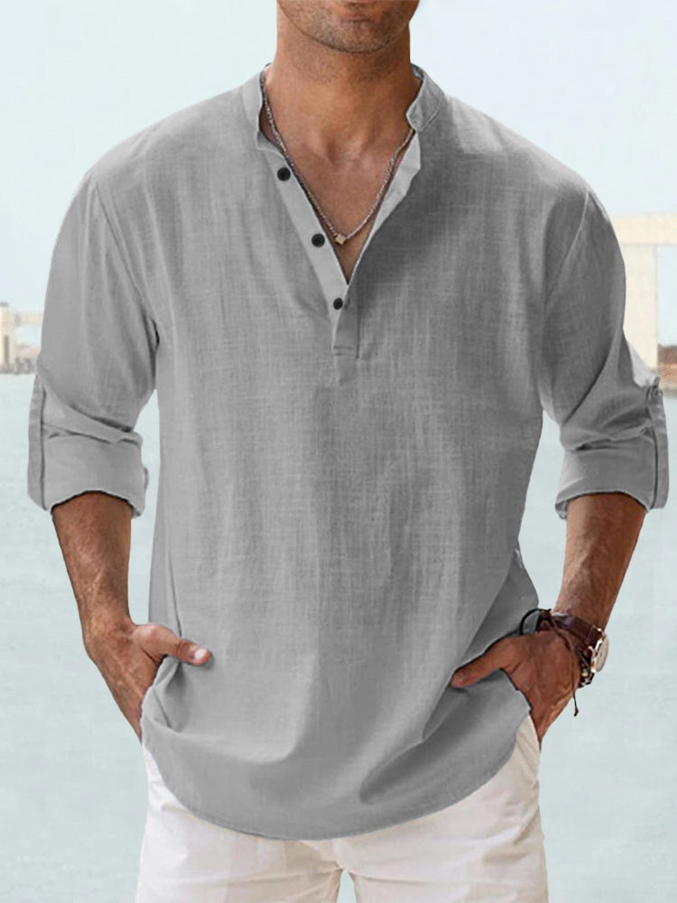 Bainford - Camisa ligera de lino