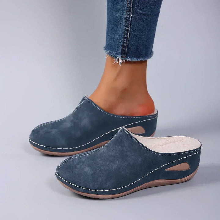 Arisca - Zapatillas de casa de felpa