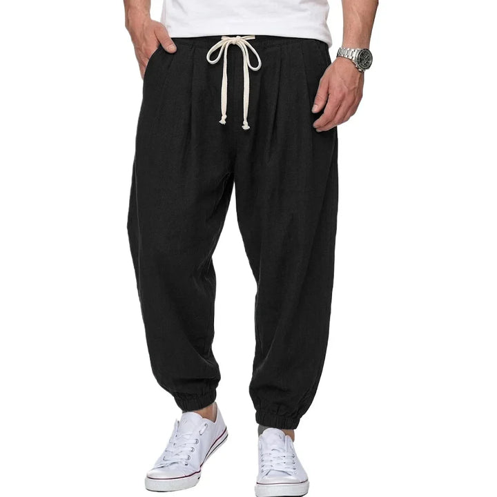 Isaac - Pantalones ligeros con cordón ajustable