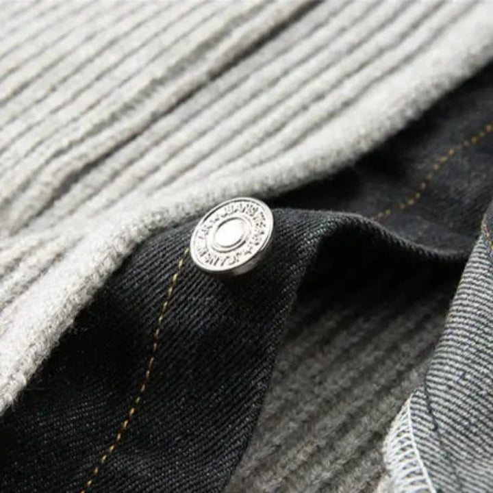 Antrick - Chaqueta utilitaria texturizada