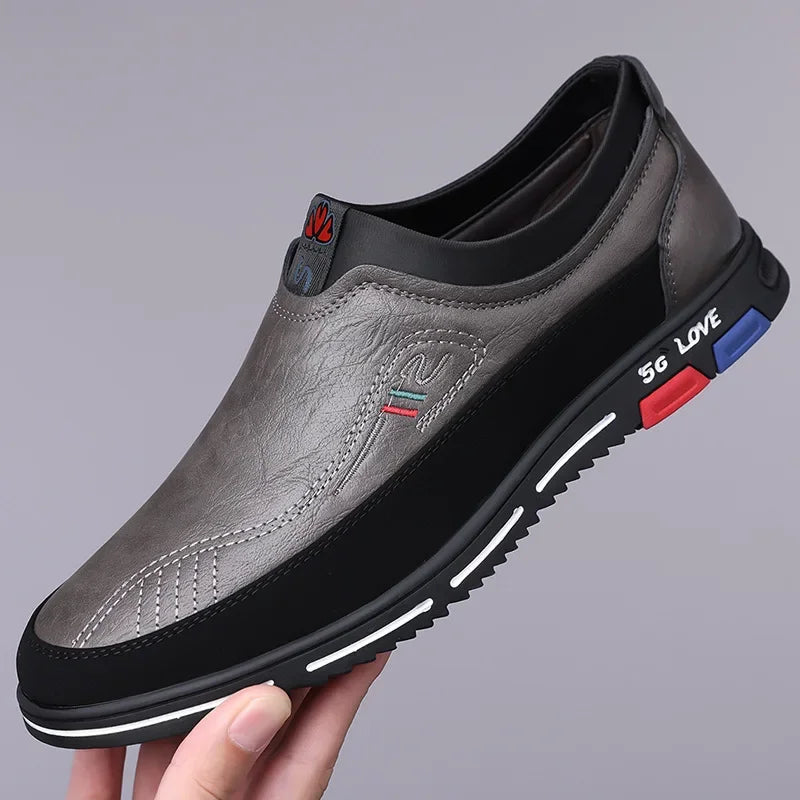 Aksel - Mocasines para hombre con amortiguación