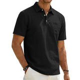 Grafton - Polo de manga corta texturizado