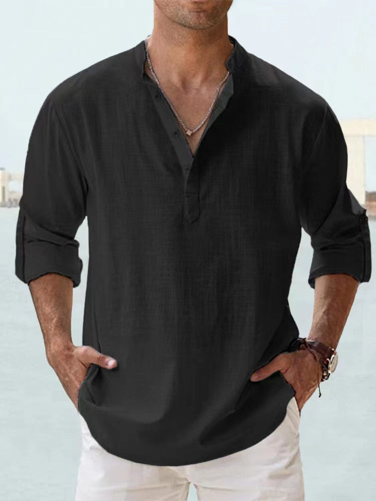 Bainford - Camisa ligera de lino