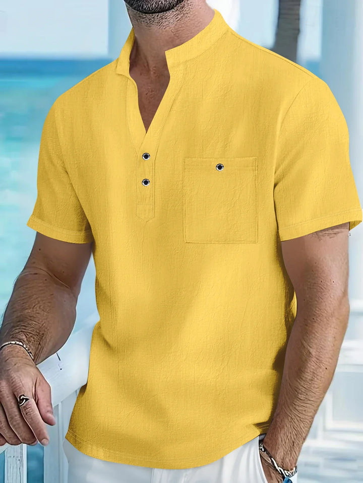 Edric - Camisa de verano texturizada