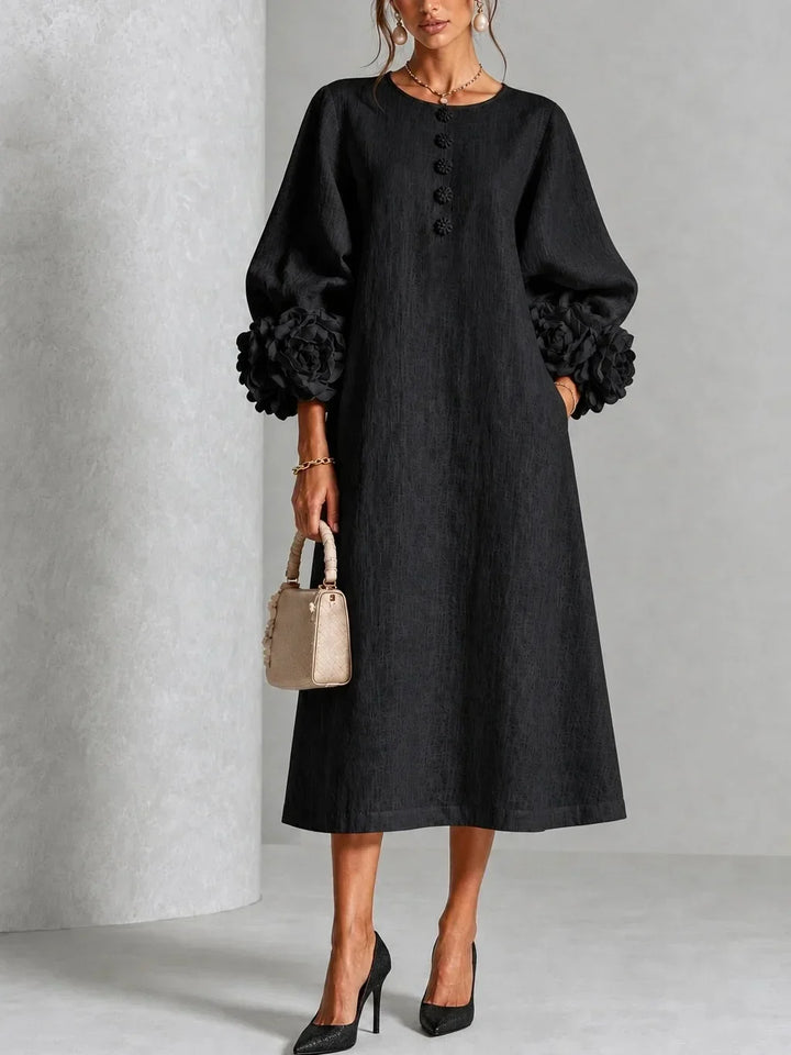 Anavise - Vestido midi elegante