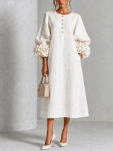 Anavise - Vestido midi elegante