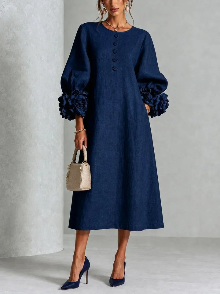 Anavise - Vestido midi elegante