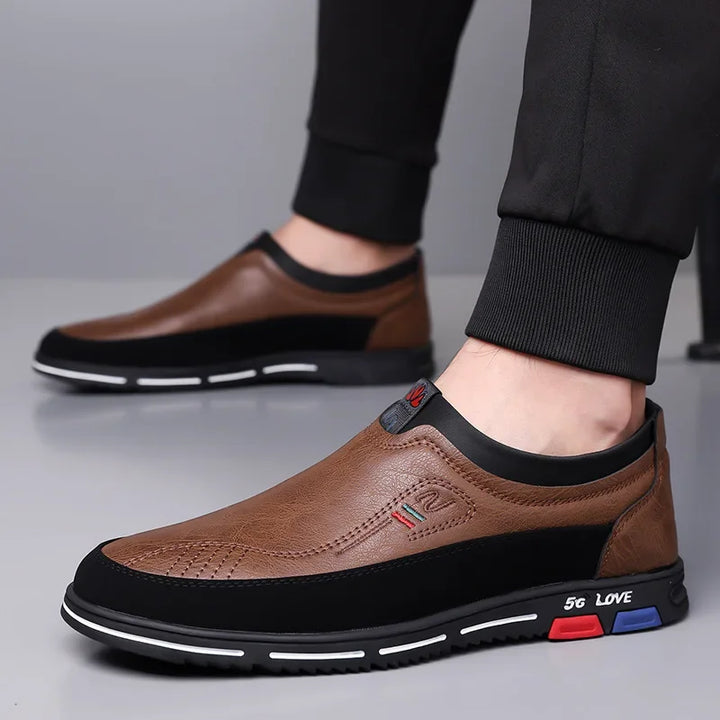 Aksel - Mocasines para hombre con amortiguación