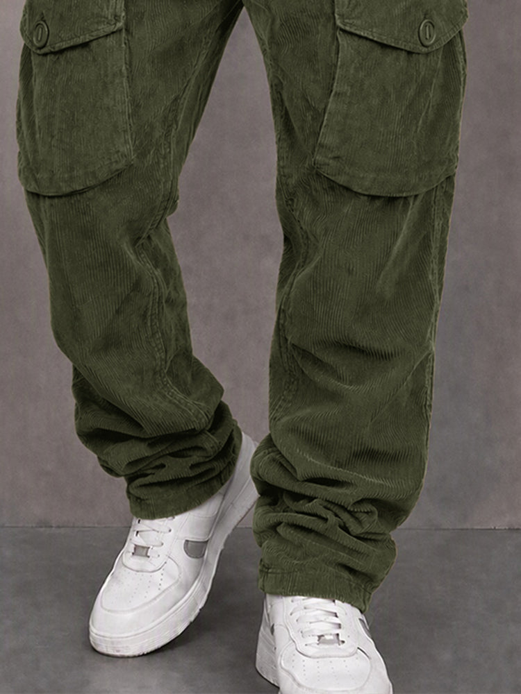 Milo - Pantalones cargo de pana