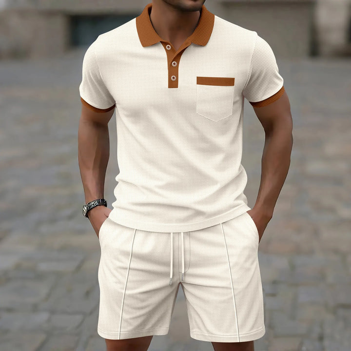 Huxford - Conjunto con polo suave al tacto