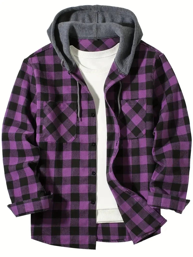 Jastor - Chaqueta acolchada de cuadros
