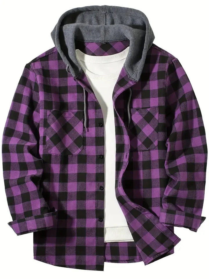 Jastor - Chaqueta acolchada de cuadros
