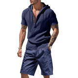 Dylan - Conjunto de sudadera transpirable y shorts
