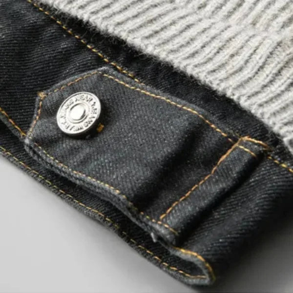 Antrick - Chaqueta utilitaria texturizada