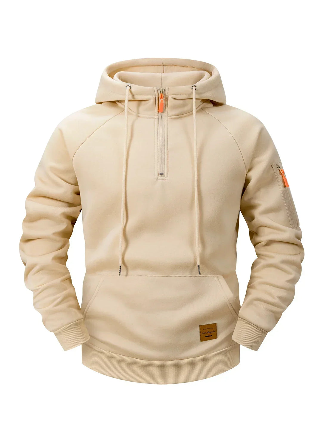 Quenford - Sudadera con cremallera y acabado suave al tacto