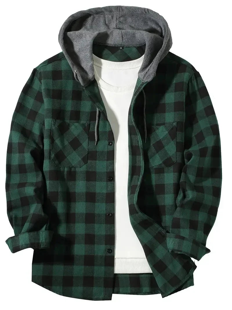 Jastor - Chaqueta acolchada de cuadros