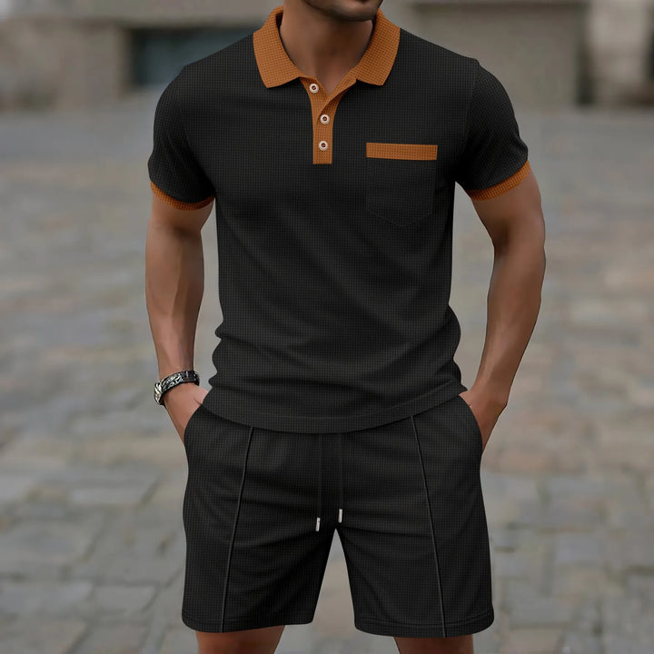Huxford - Conjunto con polo suave al tacto