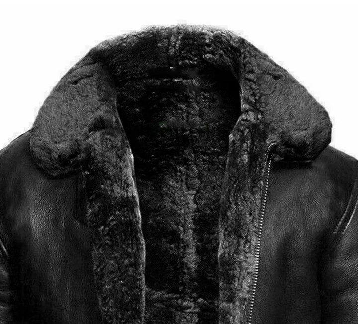 Carson - Chaqueta cálida con cuello a contraste