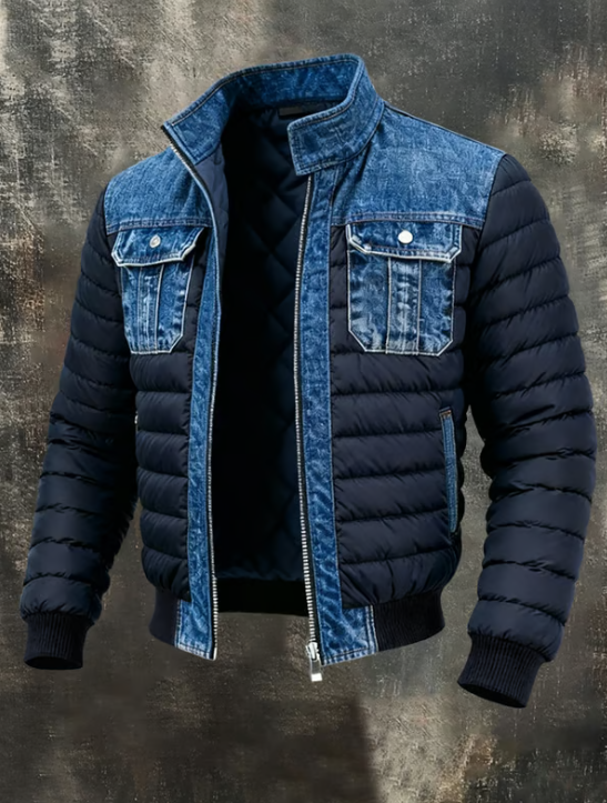 Erven - Chaqueta acolchada de corte estructurado