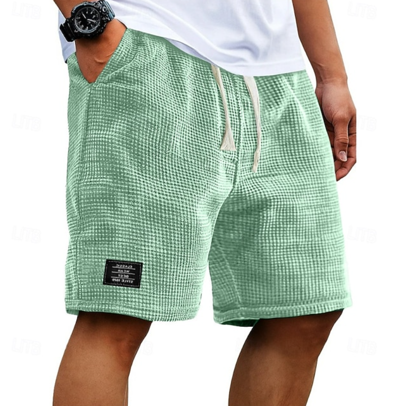 Godwin - Shorts transpirables de tejido gofre