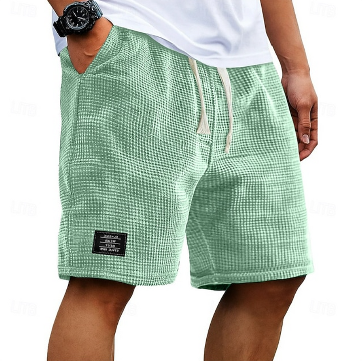 Godwin - Shorts transpirables de tejido gofre