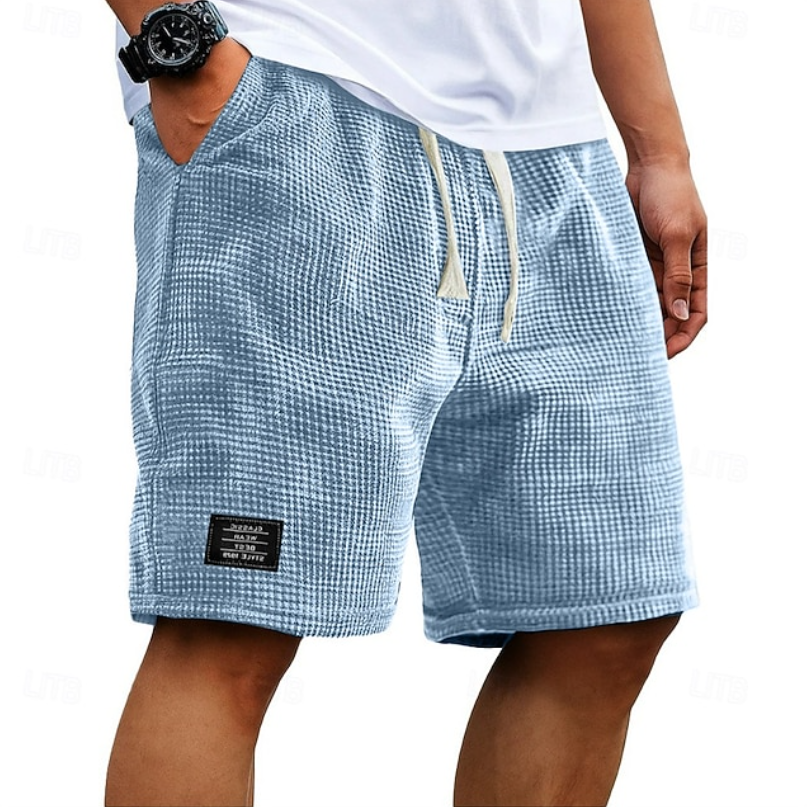 Godwin - Shorts transpirables de tejido gofre