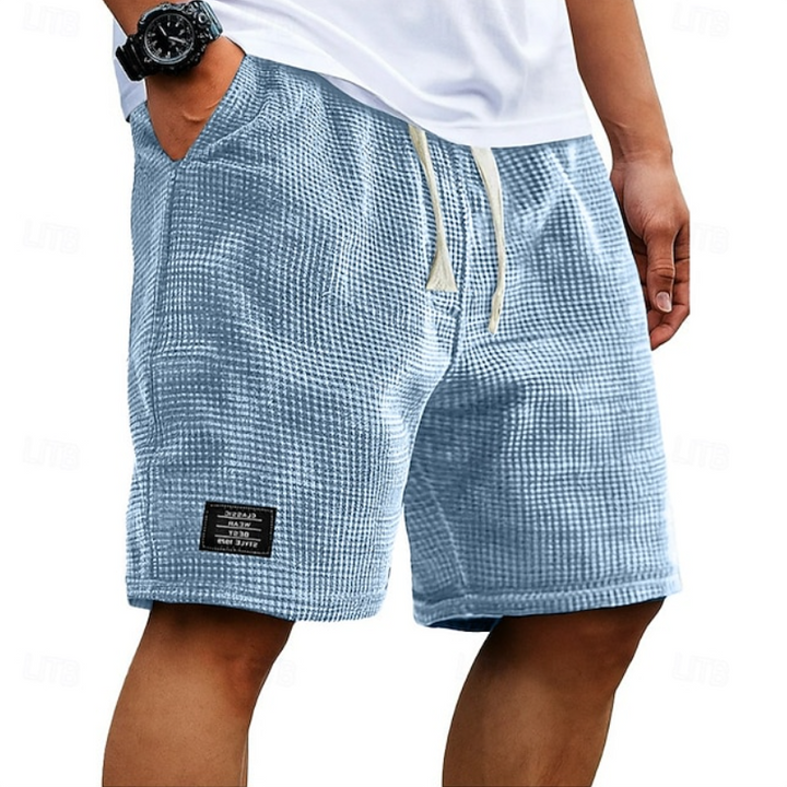 Godwin - Shorts transpirables de tejido gofre