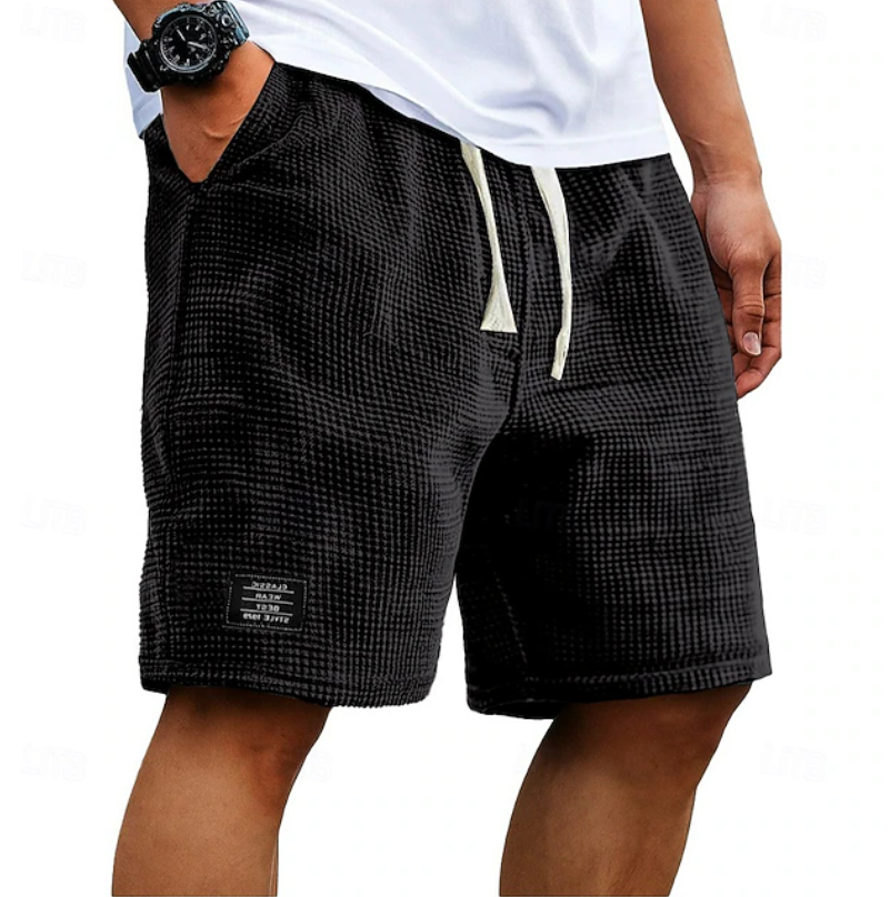 Godwin - Shorts transpirables de tejido gofre