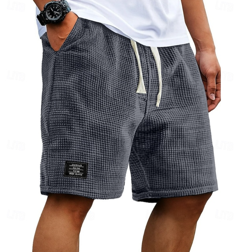 Godwin - Shorts transpirables de tejido gofre