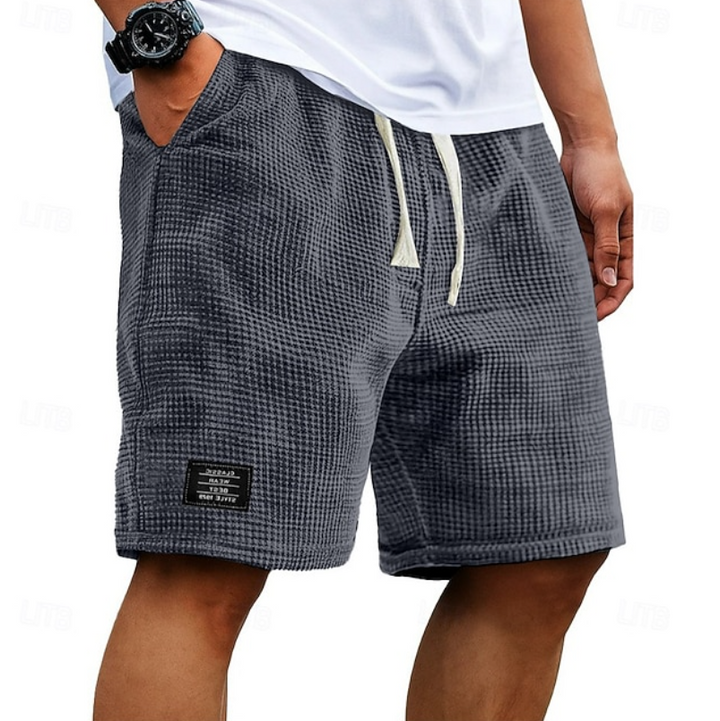 Godwin - Shorts transpirables de tejido gofre