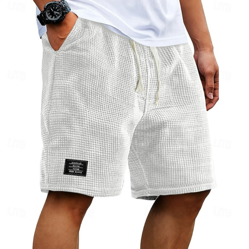 Godwin - Shorts transpirables de tejido gofre