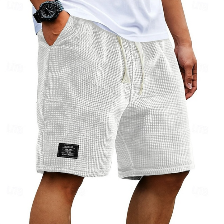 Godwin - Shorts transpirables de tejido gofre