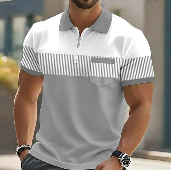 Bexford - Polo de tacto suave con cremallera en el cuello