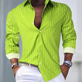 Eastham - Camisa de rayas de tacto suave