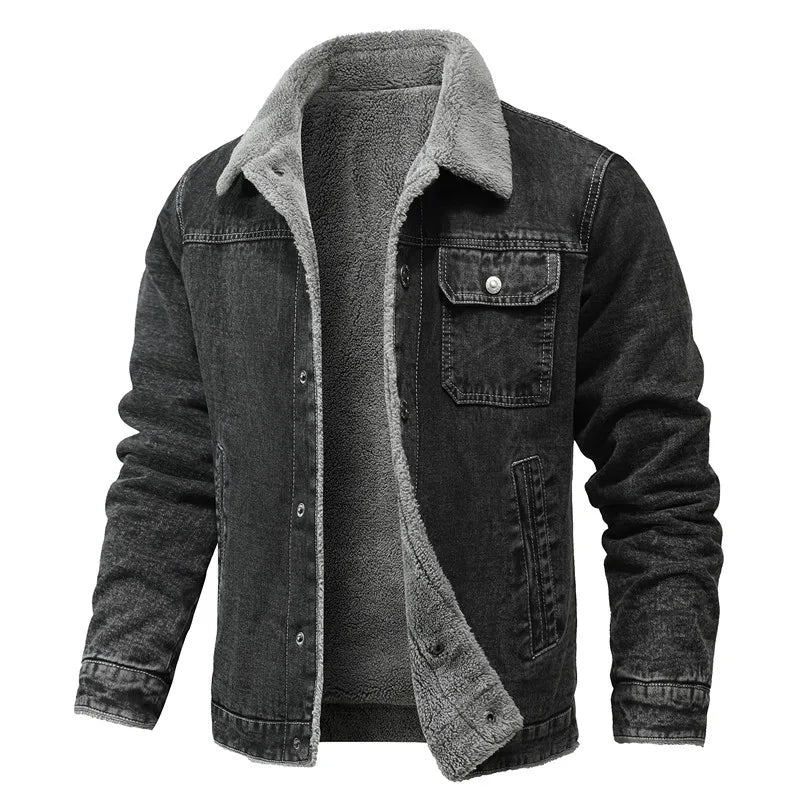 Harvorn - Cazadora trucker resistente