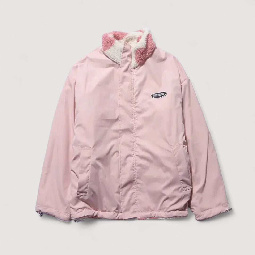Adera - Chaqueta reversible de tacto suave