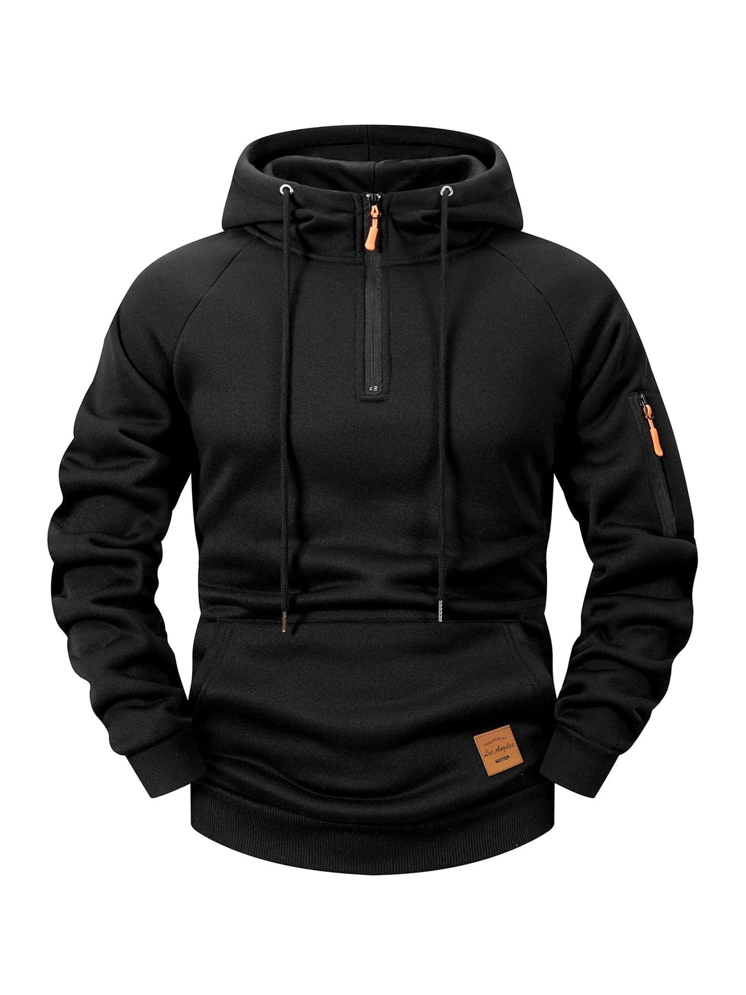 Quenford - Sudadera con cremallera y acabado suave al tacto