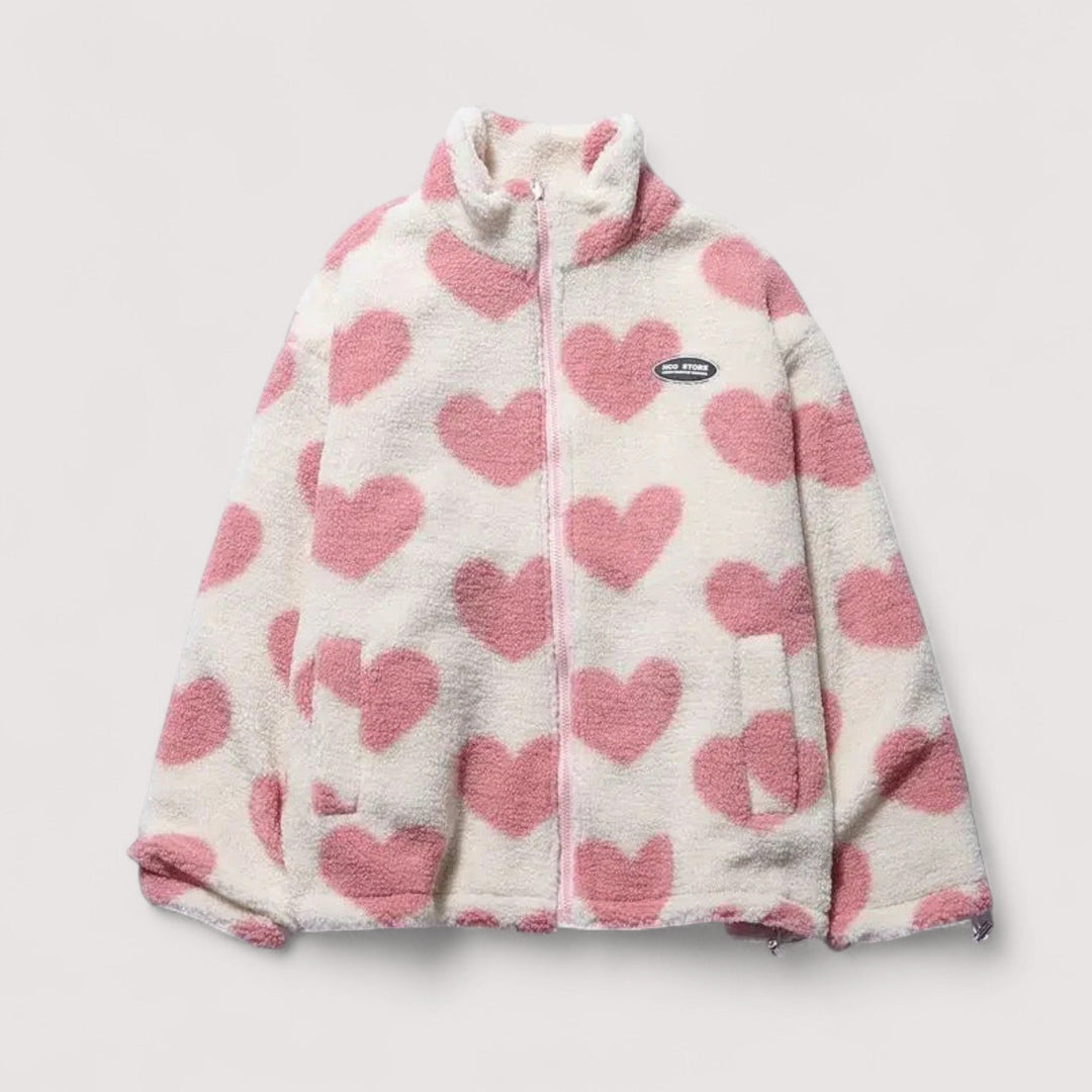 Adera - Chaqueta reversible de tacto suave