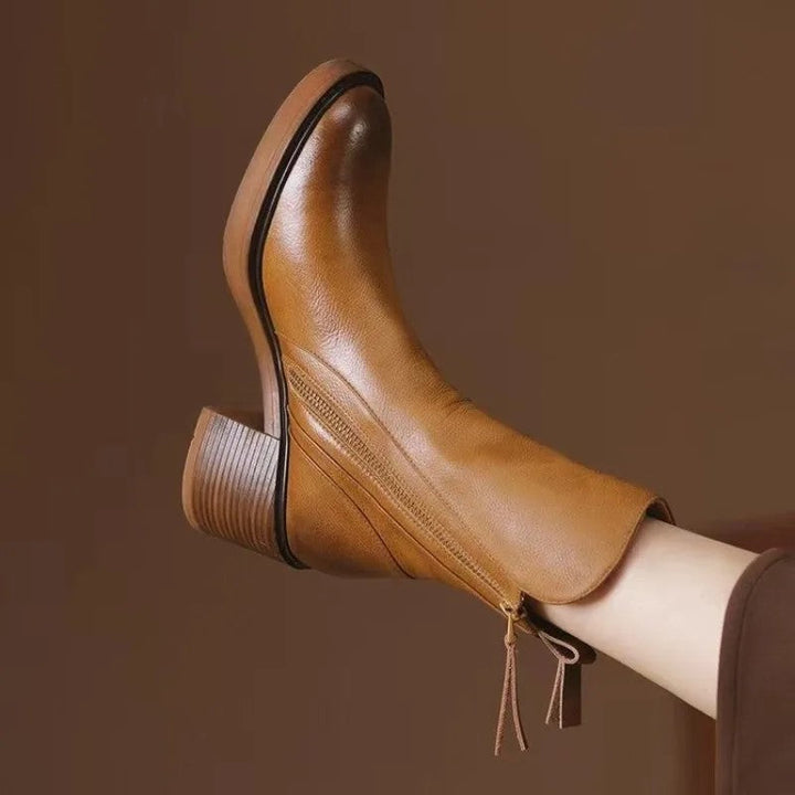 Kaelorie - Botines de tacón suaves
