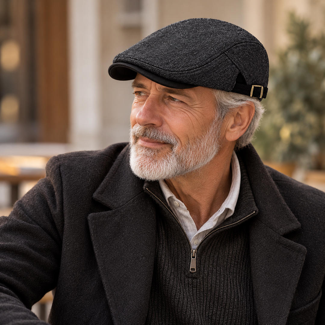 Linus - Gorra de visera plana texturizada