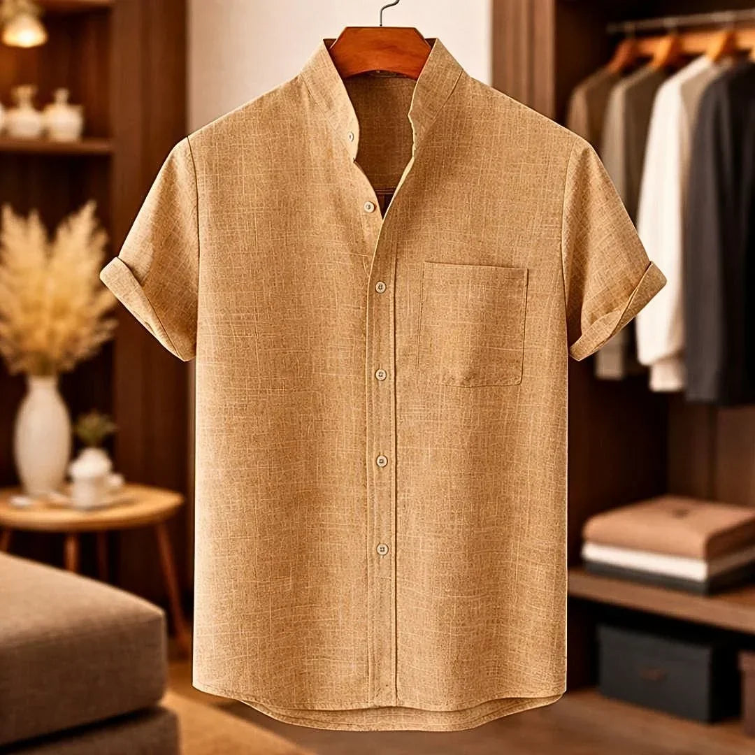 Eldovar - Camisa de lino refinada