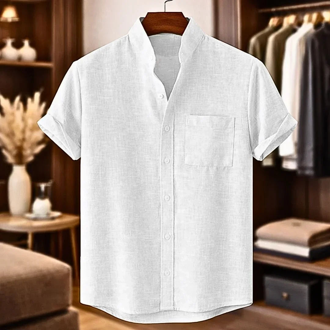 Eldovar - Camisa de lino refinada