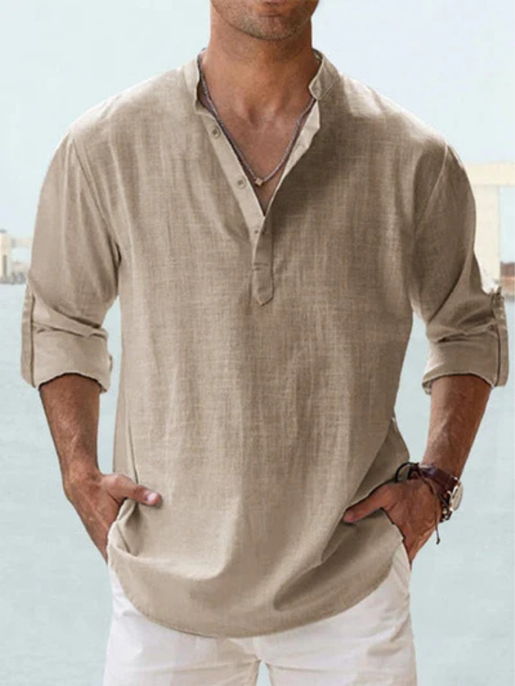 Bainford - Camisa ligera de lino