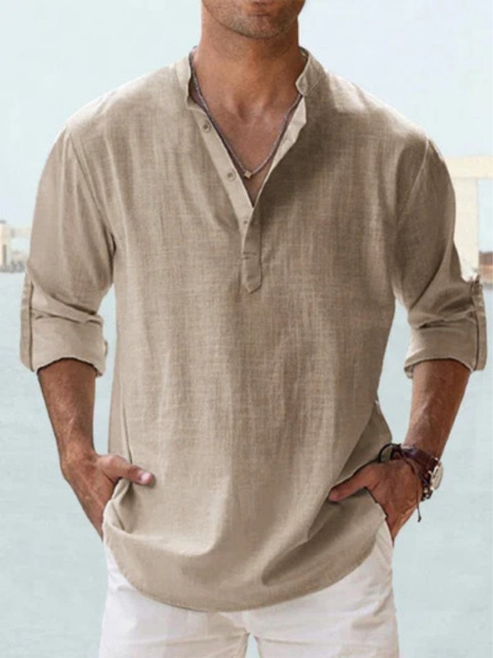 Bainford - Camisa ligera de lino