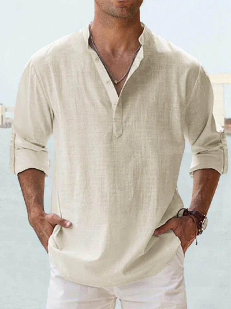 Bainford - Camisa ligera de lino