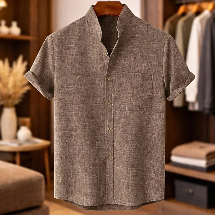 Eldovar - Camisa de lino refinada
