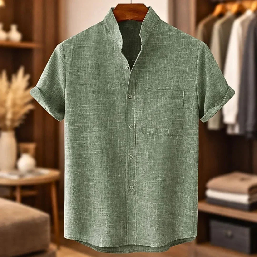 Eldovar - Camisa de lino refinada